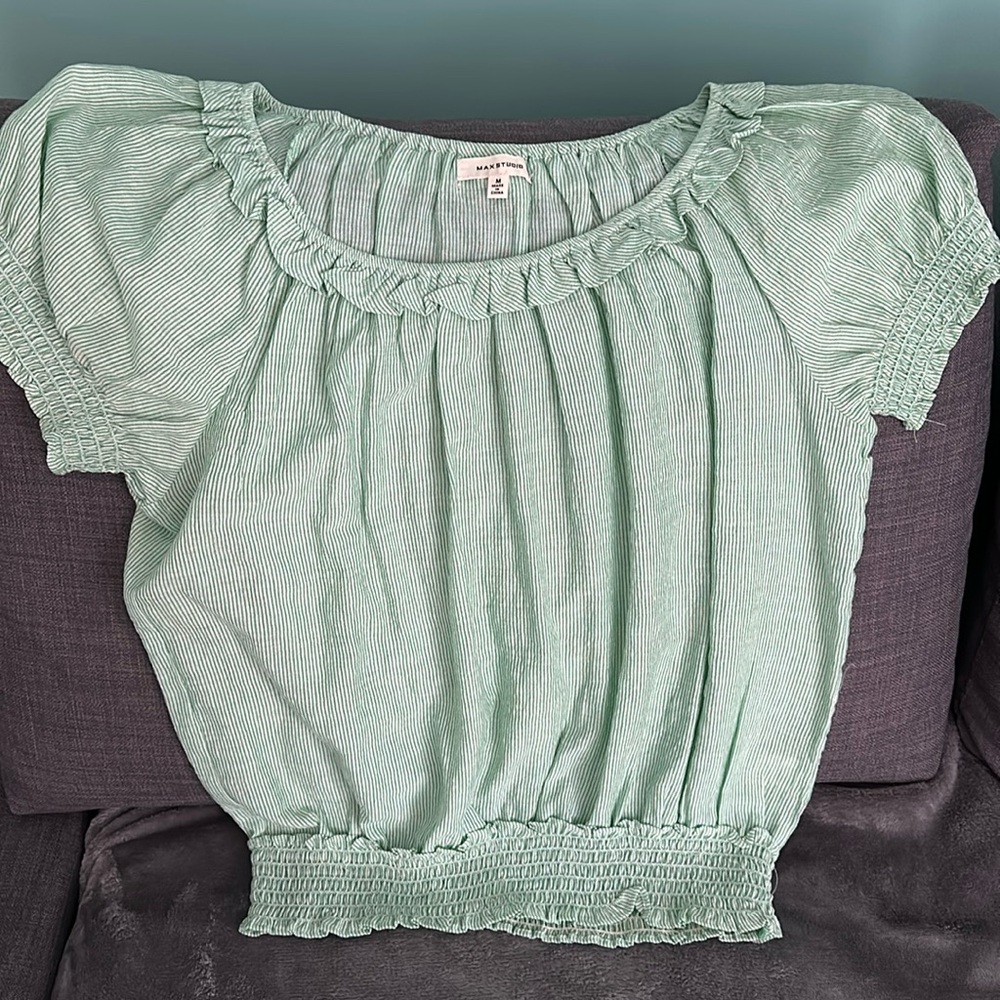 Max Studio cotton blouse size medium.